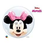 Bubble Duplo 24 Polegadas - Disney Minnie Mouse - Qualatex