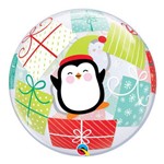 Bubble 22 Polegadas - Penguins & Presents - Qualatex