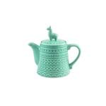 Bule Verde Lhama Teapot 12,2cm