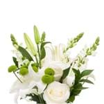 Buquê Encanto com Flores Brancas G