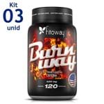 Burnway Fitoway Cafeína 420mg 3 Unid. 120 Caps