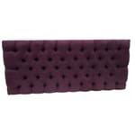 Cabeceira Painel Roma Casal 140x60 Suede Roxo