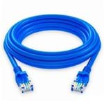 Cabo de Rede Quanta Qtcrc503 3m/cat5 Ethernet/2 Rj45/5 Mm-azul