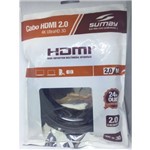 Cabo Hdm20 Hdmi Sumay 2.0 2 Mts 4k UltraHD 3D