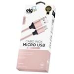 Cabo Micro USB INX510RG 1M Elg Rose Gold Rose