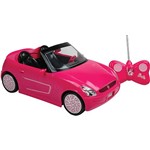 Cabriolet da Barbie Rádio Controle 7 Funções Bateria Recarregável - Candide