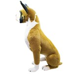 Cachorro Boxer Realista 87cm - Pelúcia