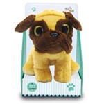 Cachorro de Pelúcia 17cm - Pug - Unik Toys