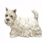 Cachorro Scottish Terrier - Miniatura Decorativa de Resina