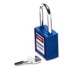 Cadeado de Segurança Brady Azul 1,5" - 77556 77556