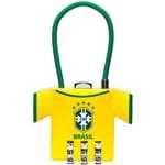 Cadeado SM com Segredo Futebol - Brasil CBF - Pado