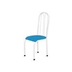 Cadeira Alta 0.112 Anatômica Branco/azul - Marcheli