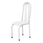 Cadeira Alta para Cozinha com Assento Anatómico 0.0.123 - Branco - Marcheli