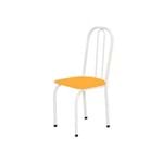 Cadeira Baixa 0.101 Assento Reto Branco/laranja - Marcheli