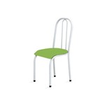 Cadeira Baixa 0.104 Anatômica Branco/verde - Marcheli