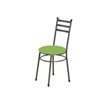 Cadeira Baixa 0.135 Redonda Craqueado/verde - Marcheli