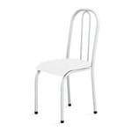 Cadeira Baixa para Cozinha com Assento Anatômico 0.0.104 - Branco - Marcheli