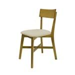 Cadeira Bella Estofada Oregon - Wood Prime AM 32269