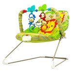Cadeira Cadeirinha Bebê Descanso Vibratória Musical Animais - Mc4697