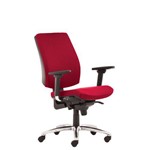 Cadeira Caderode Flute Diretor Premium Mesclado Vermelho/Preto