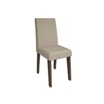 Cadeira Cimol Milena - Cor Marrocos - Assento/Encosto Caramelo