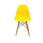 Cadeira Colorida Penteadeira Escritório - Design Amarelo - Quiz Magazine