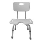 Cadeira de Banho Capacidade de 150kg com Encosto Astra (Cód. 17684) - Cadeira de Banho Capacidade de 150kg com Encosto Astra (Cód. 17684)