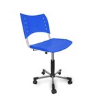 Cadeira de Escritório Secretária Stillus Azul
