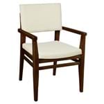 Cadeira de Jantar Belle com Braço Canela - Wood Prime AM 32260