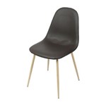 Cadeira de Jantar Café em Tecido PU ÓR Design