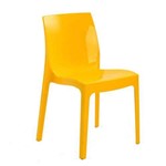 Cadeira de Jantar Ice Amarelo