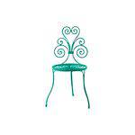 Cadeira de Jardim Espiral Sem Braço - Verde - Tommy Design
