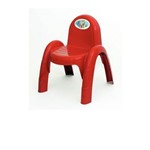Cadeira de Plástico Infantil Popi Catty Vermelha