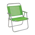 Cadeira de Praia Reforçada Oversize Verde Mor