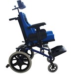Cadeira de Rodas Conforma Tilt com Apoio Postural 40cm Azul Glacial Ortobras (cód. 13750)