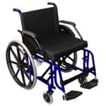 Cadeira de Rodas Elite 44cm Pés Retrateis Azul Prolife (Cód. 5921)