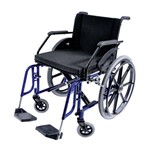 Cadeira de Rodas Elite Obeso Até 130kg com Pés Escamoteáveis 52cm Prolife (cód. 6538)