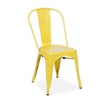 Cadeira Decorativa, Amarelo, Retrô