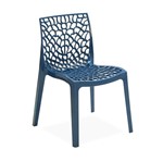 Cadeira Decorativa, Azul, Gruvyer