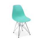 Cadeira Decorativa, Azul Tiffany, Eames DSR