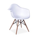 Cadeira Decorativa, Branco, Eames DAW
