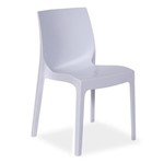 Cadeira Decorativa, Branco, Ice