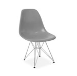 Cadeira Decorativa, Cinza, Eames DSR