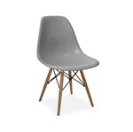 Cadeira Decorativa, Cinza, Eames DSW