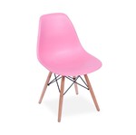 Cadeira Decorativa, Rosa, Eames DSW