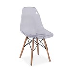 Cadeira Decorativa, Transparente, Eames DSW