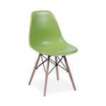 Cadeira Decorativa, Verde, Eames DSW