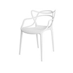 Cadeira Design Alegra Master Philippe Starck Branca Polipropileno Cozinhas Aviv Fratini