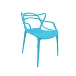 Cadeira Design Alegra Master Philippe Starck New Blue Polipropileno Cozinhas Aviv Fratini