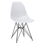 Cadeira Eames DKR - Eiffel - Cinza Claro - Base Preta